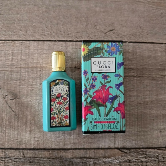 Gucci Other - Gucci Flora Eau de Parfum - Teal and Gold